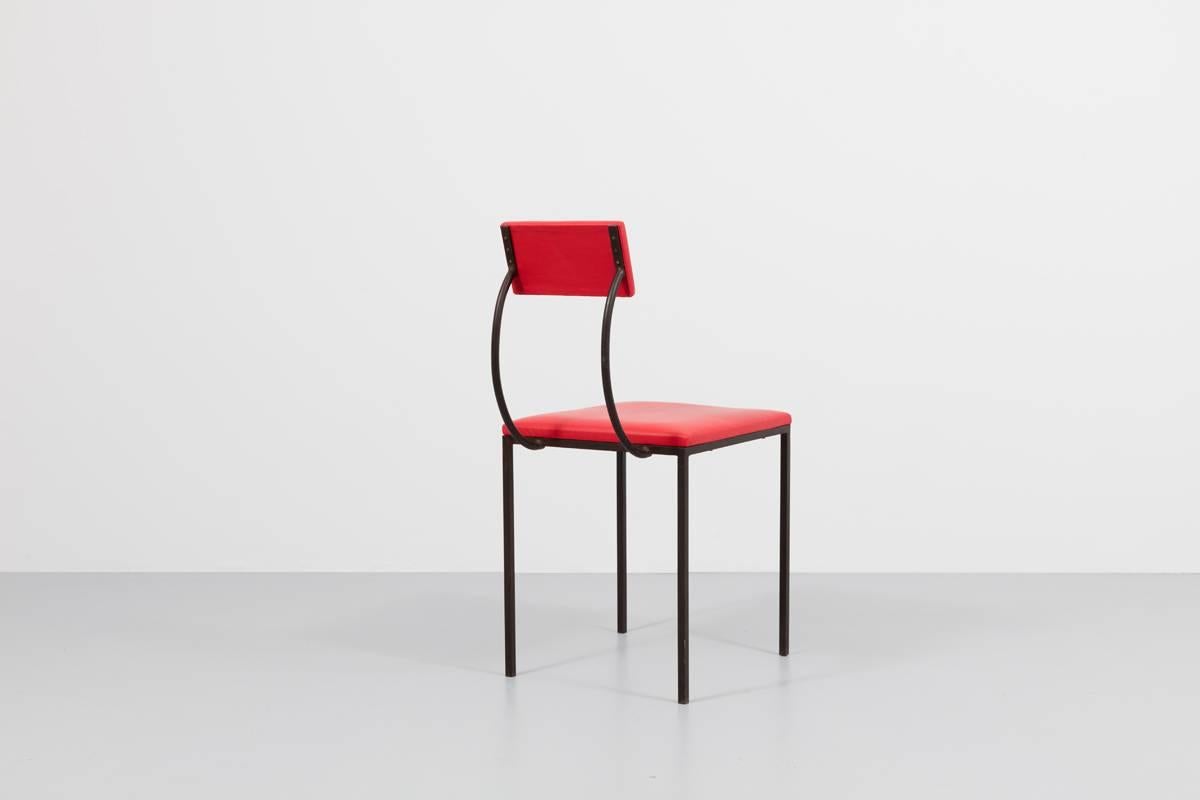 Fin du 20e siècle Pierre Staudenmeyer, Chaise Kolton, Editions Néotù