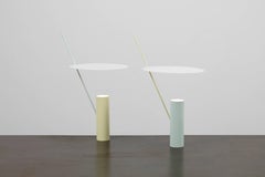 Pair of Table Lamps, Nemo, Alain Domingo & François Scali, Attributed