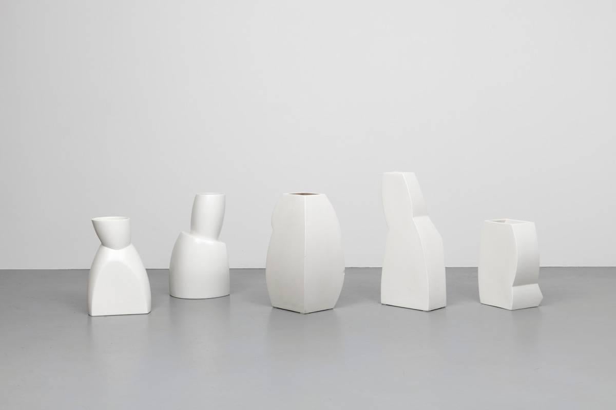 Italian George J. Sowden, Rockley Vases, Driade Editions For Sale