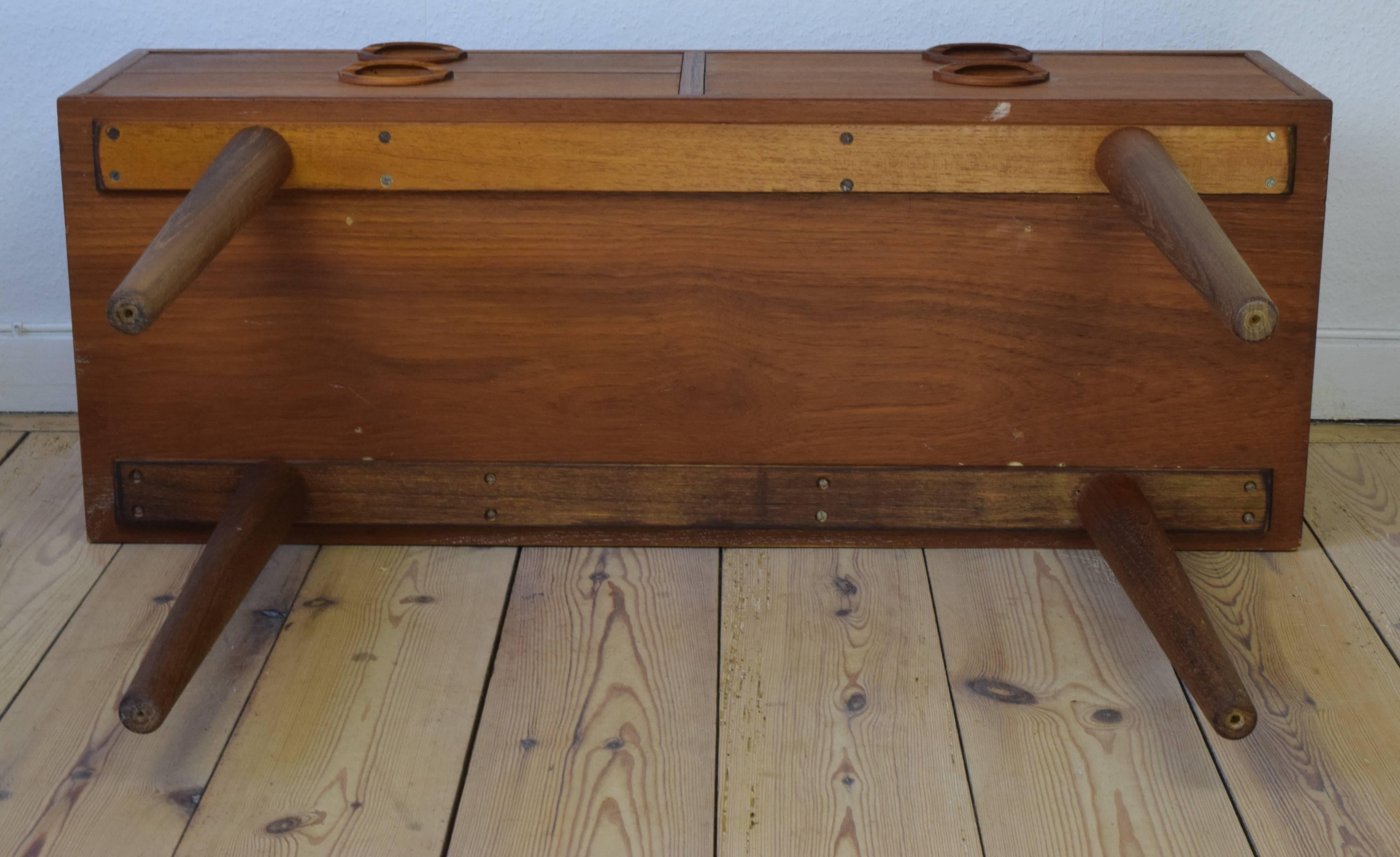 Kai Kristiansen Teak Entry Chest, 1960s For Sale 1