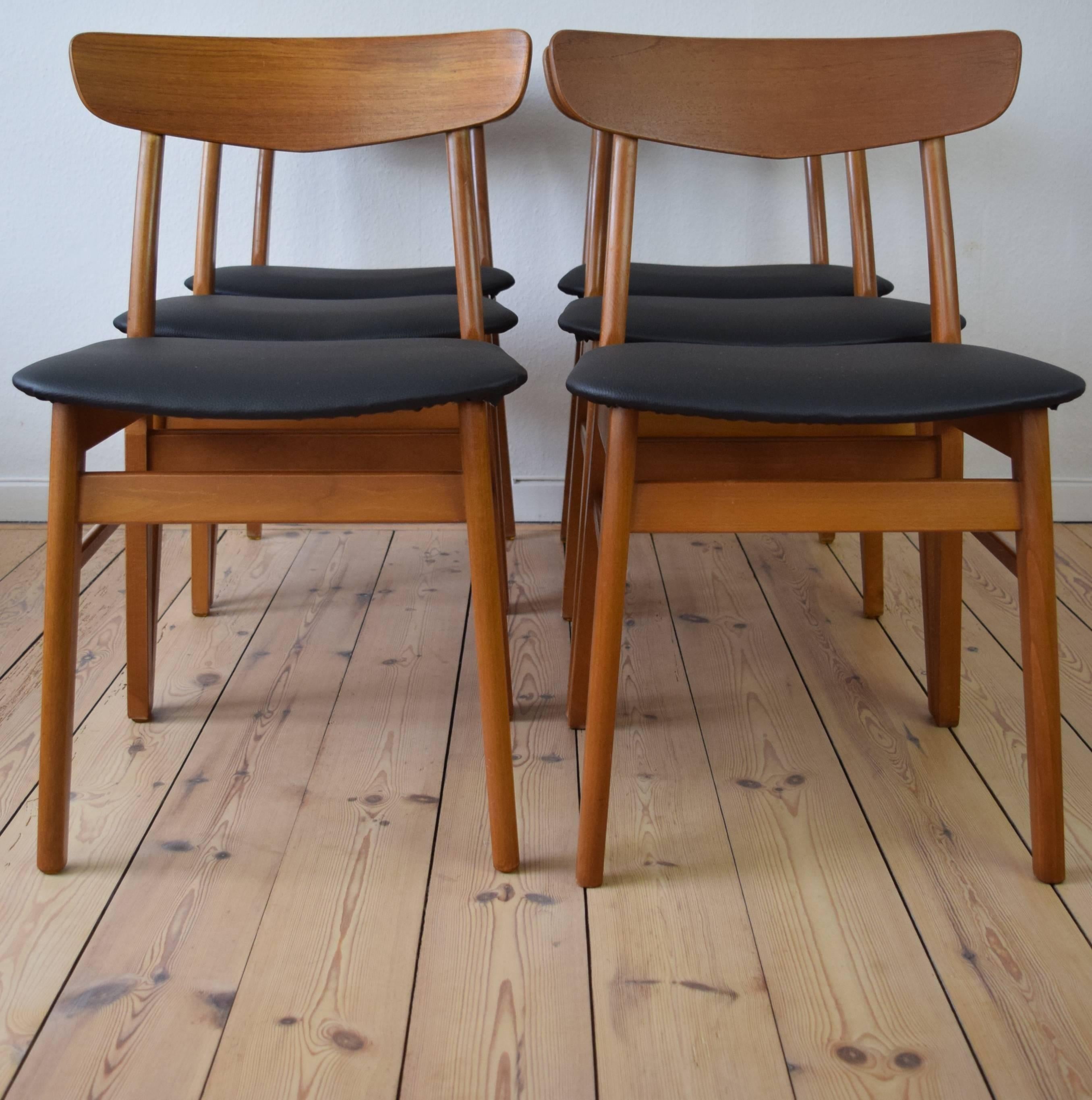 1960s dining chairs