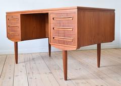 Teak Desk by J. Svenstrup for A.P. Møbler, 1960s