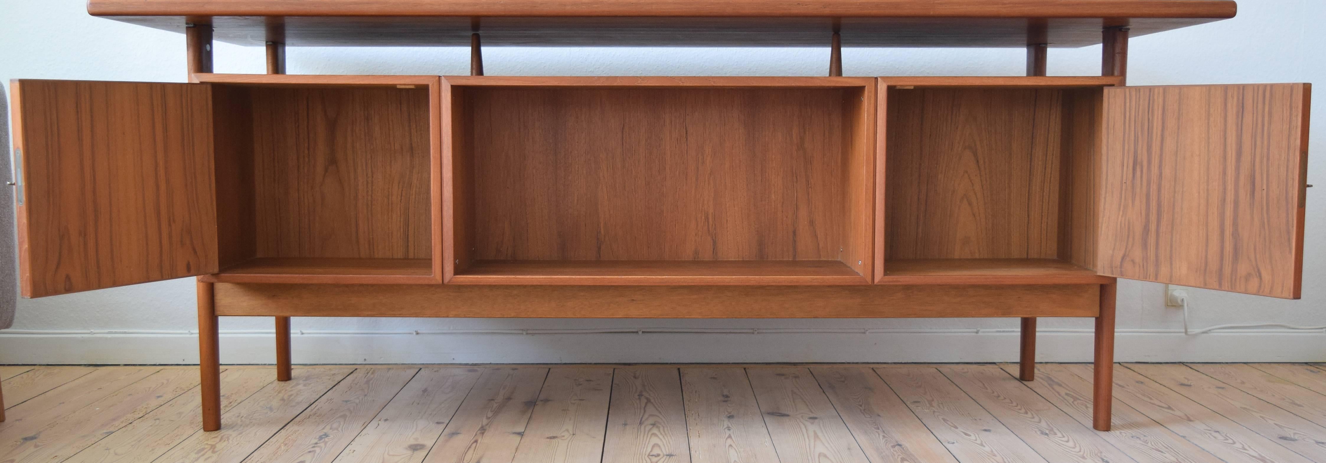 Kai Kristiansen Executive Teak Desk, 1958 2