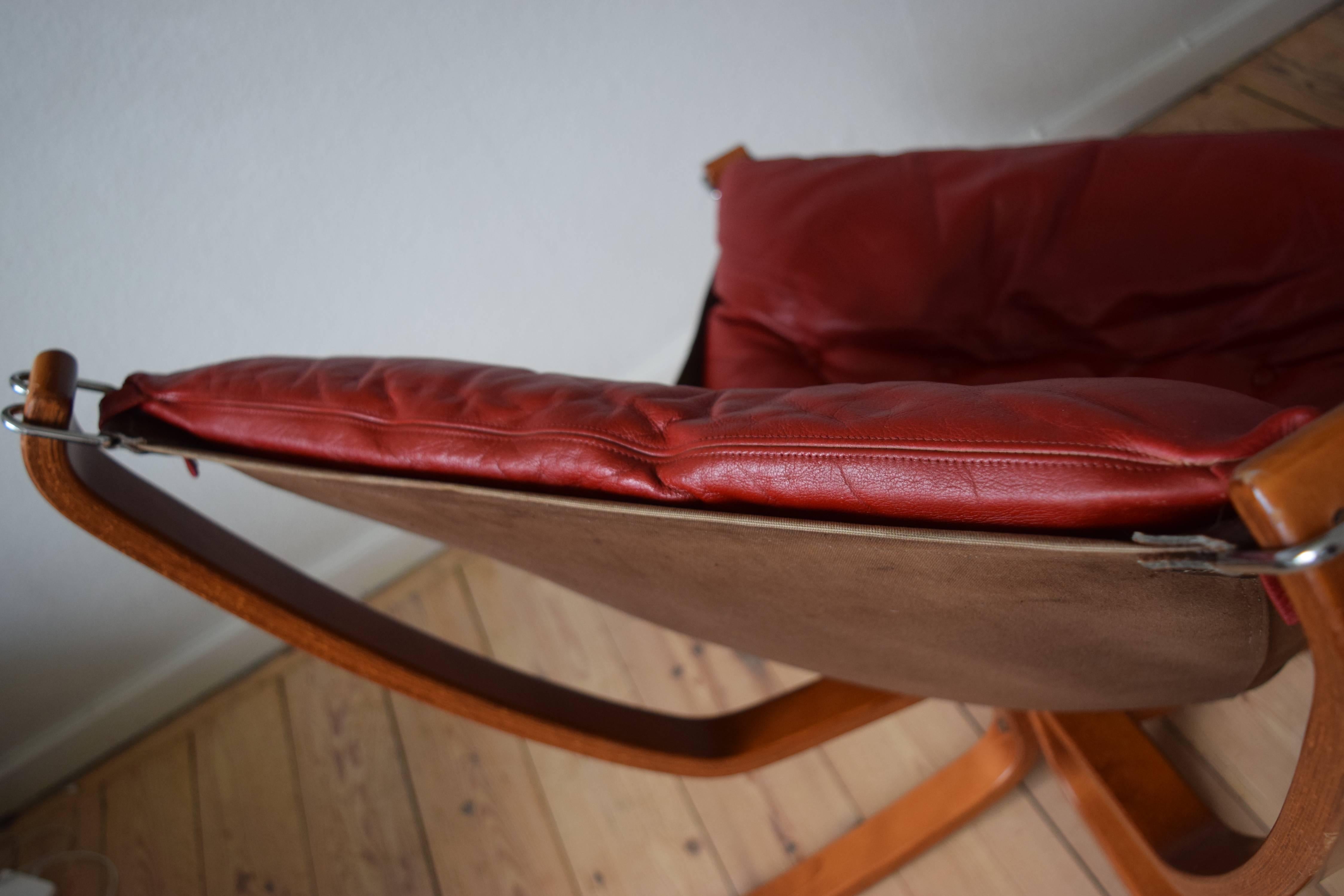 Sigurd Ressell Falcon Chair for Vatne Møbler, 1970s 1