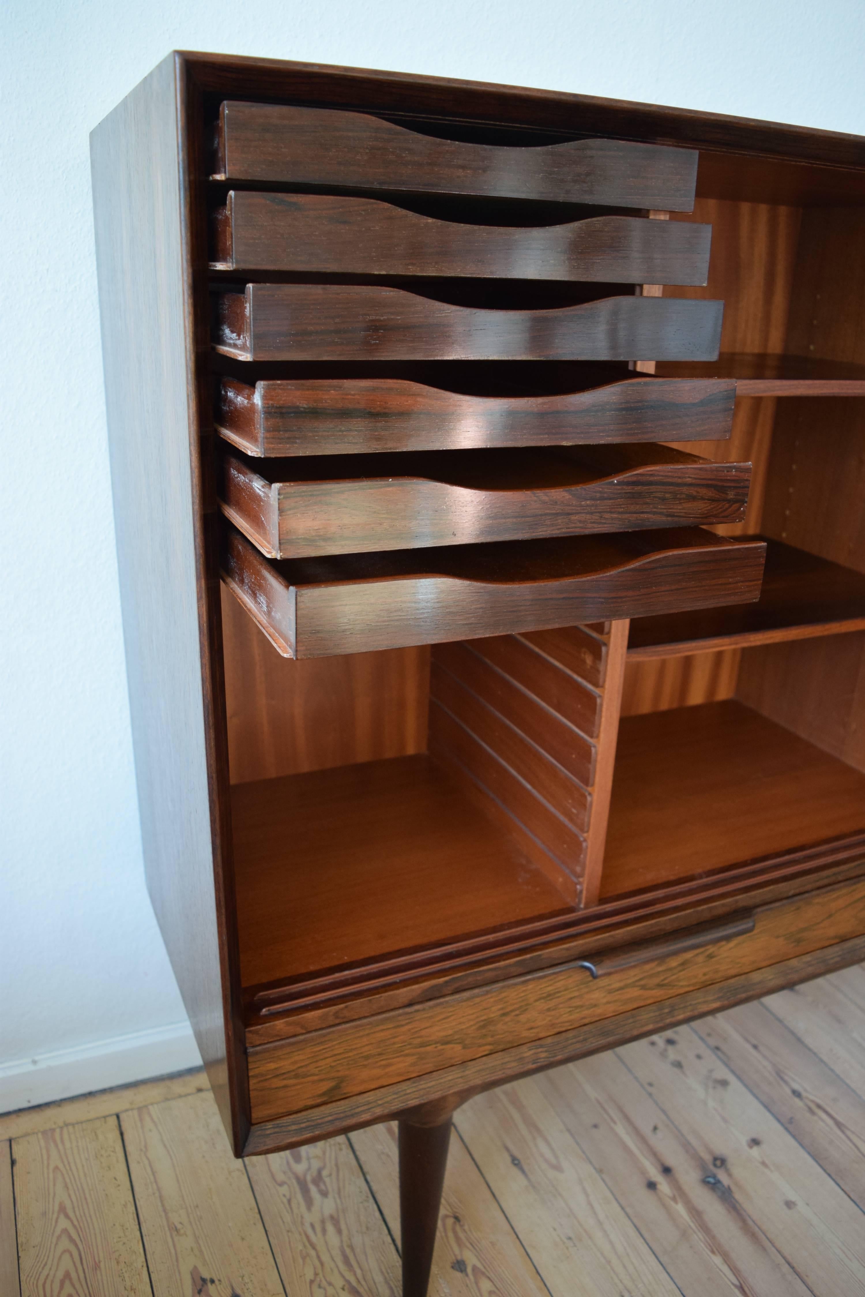 Danish Rosewood Credenza from Gunni Oman Møbelfabrik