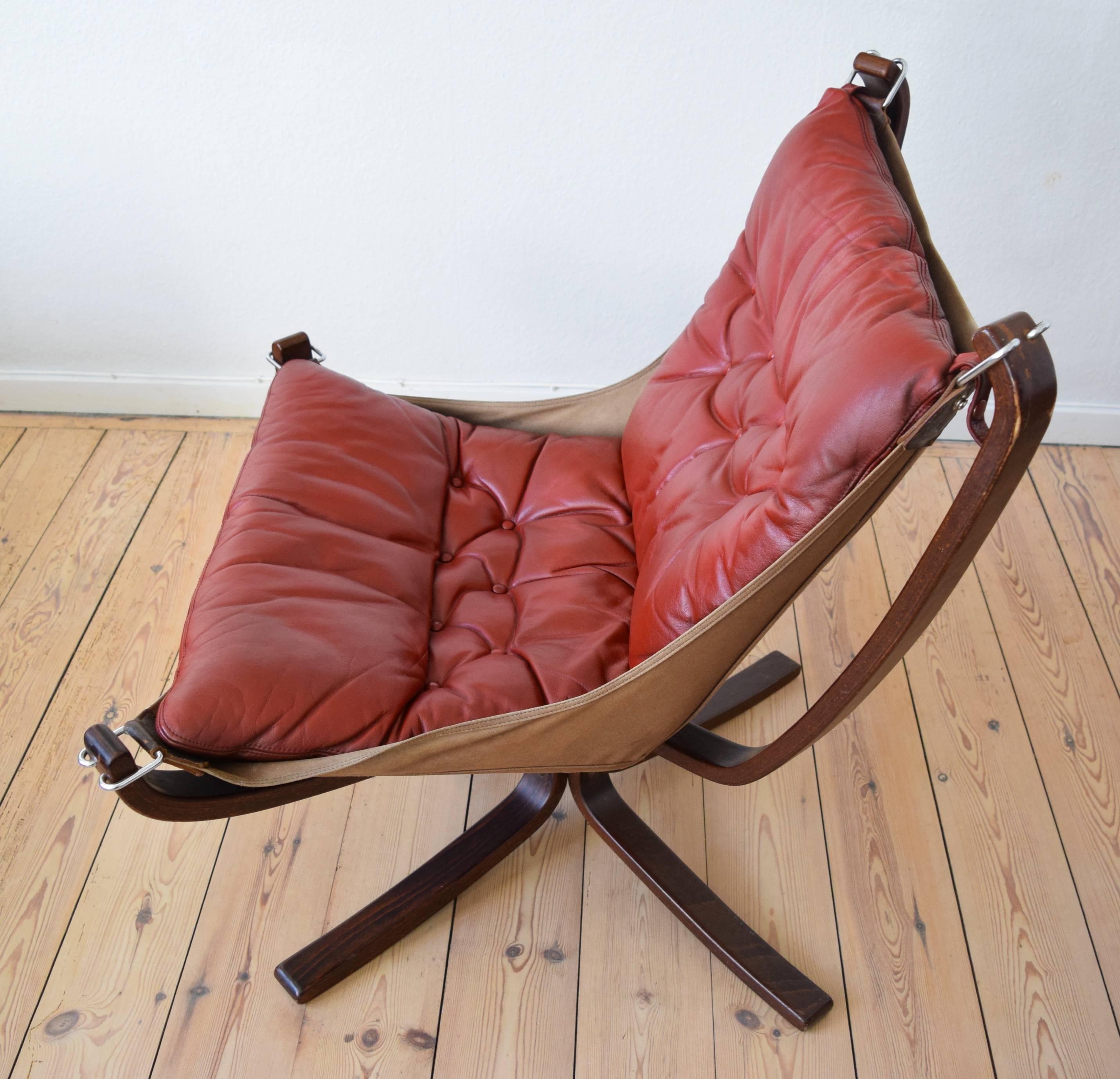 Norwegian Falcon Chair by Sigurd Ressel for Vatne Møbler
