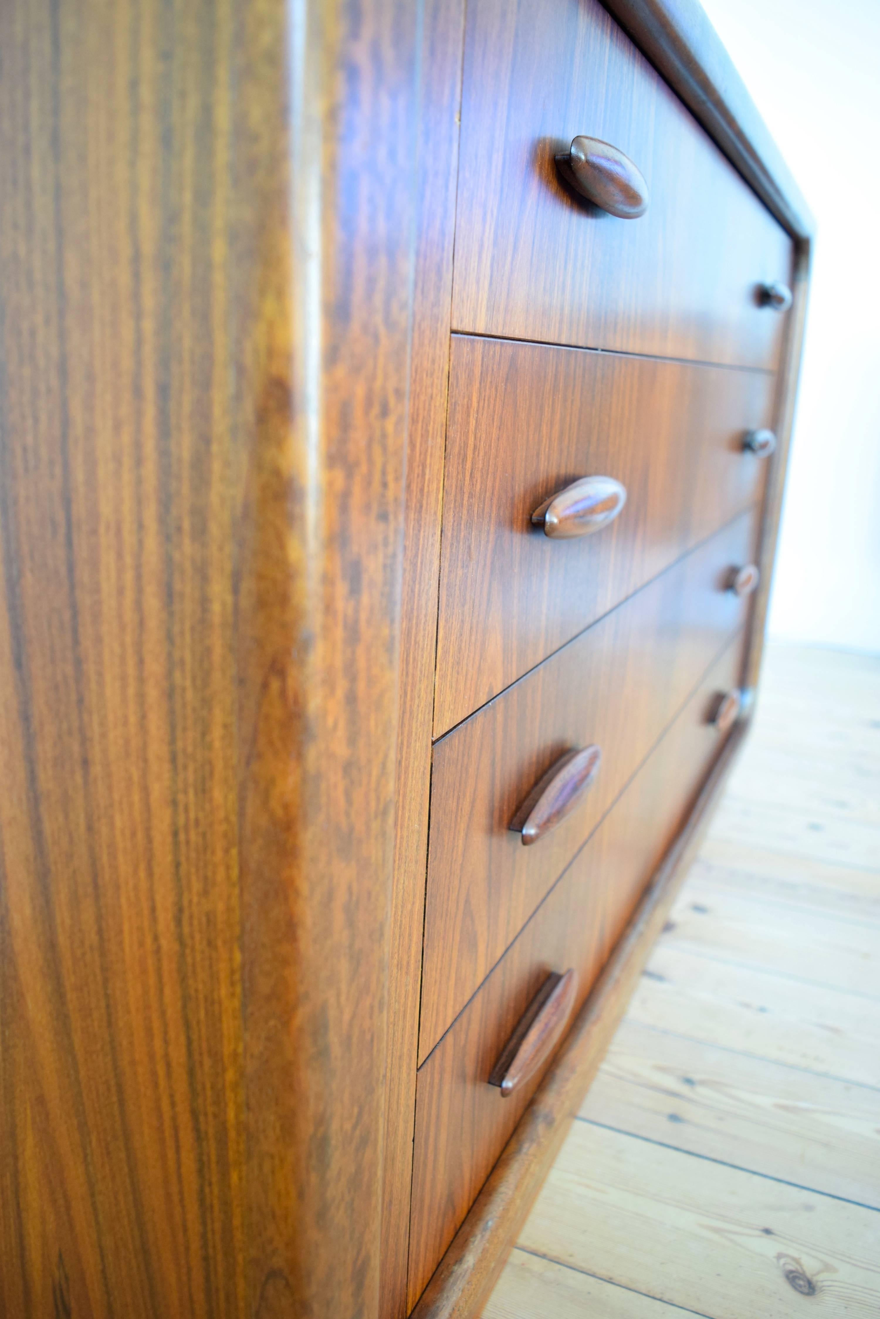Rosewood Chest of Drawers by Dyrland For Sale 1