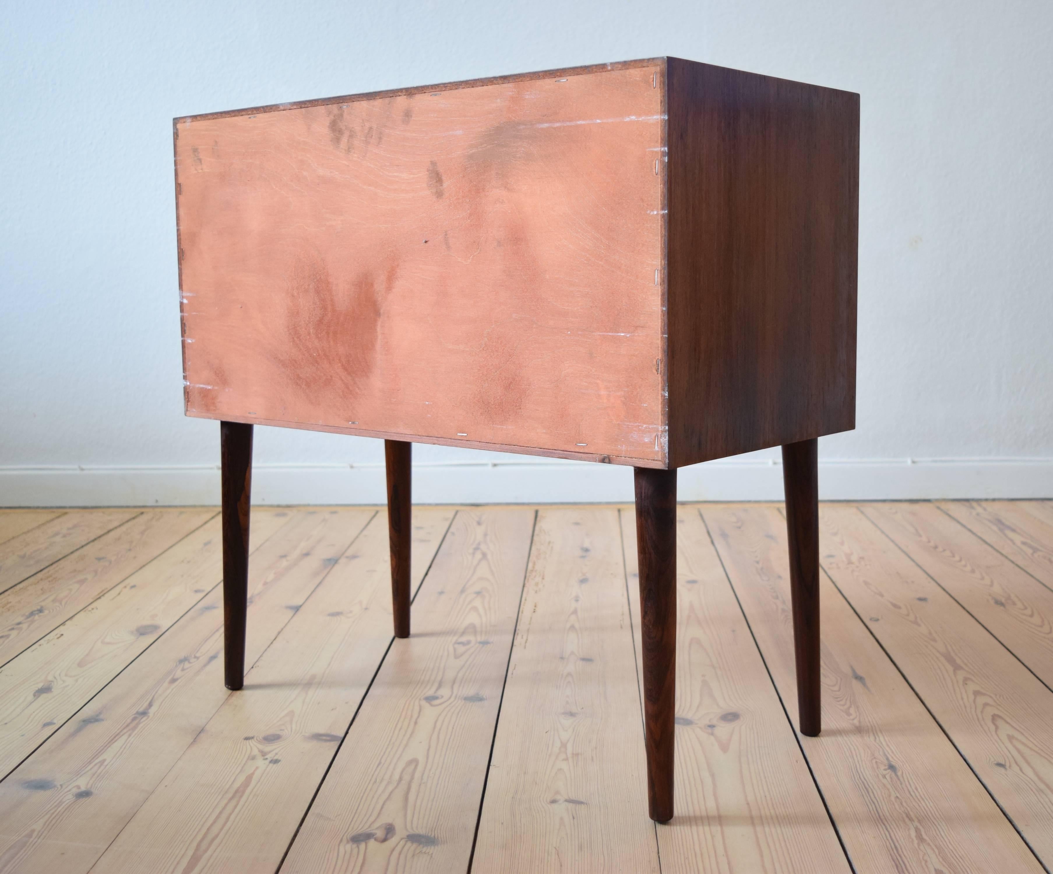 Danish Rosewood Three-Drawer Entry Chest, 1960s 5
