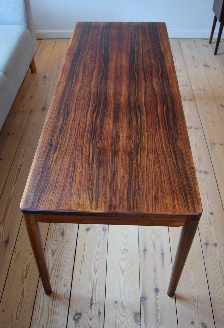 Brazilian Rosewood Coffee Table from Trioh, Denmark, 1960s at 1stdibs