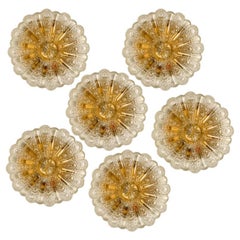 Mehrere Bubble Glass Wall Lights/Flush Mounts im Stil von Tynell, 1960