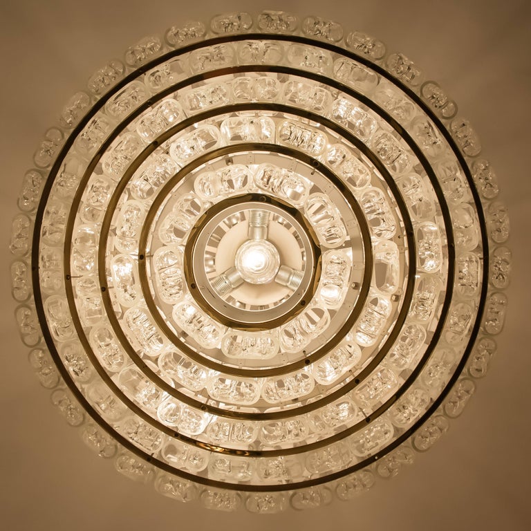 Huge Doria Giant Ballroom Light Fixture, Germany, 1960s at 1stDibs
