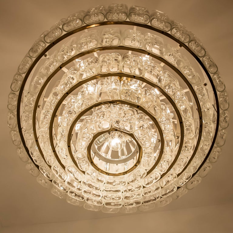 Huge Doria Giant Ballroom Light Fixture, Germany, 1960s at 1stDibs
