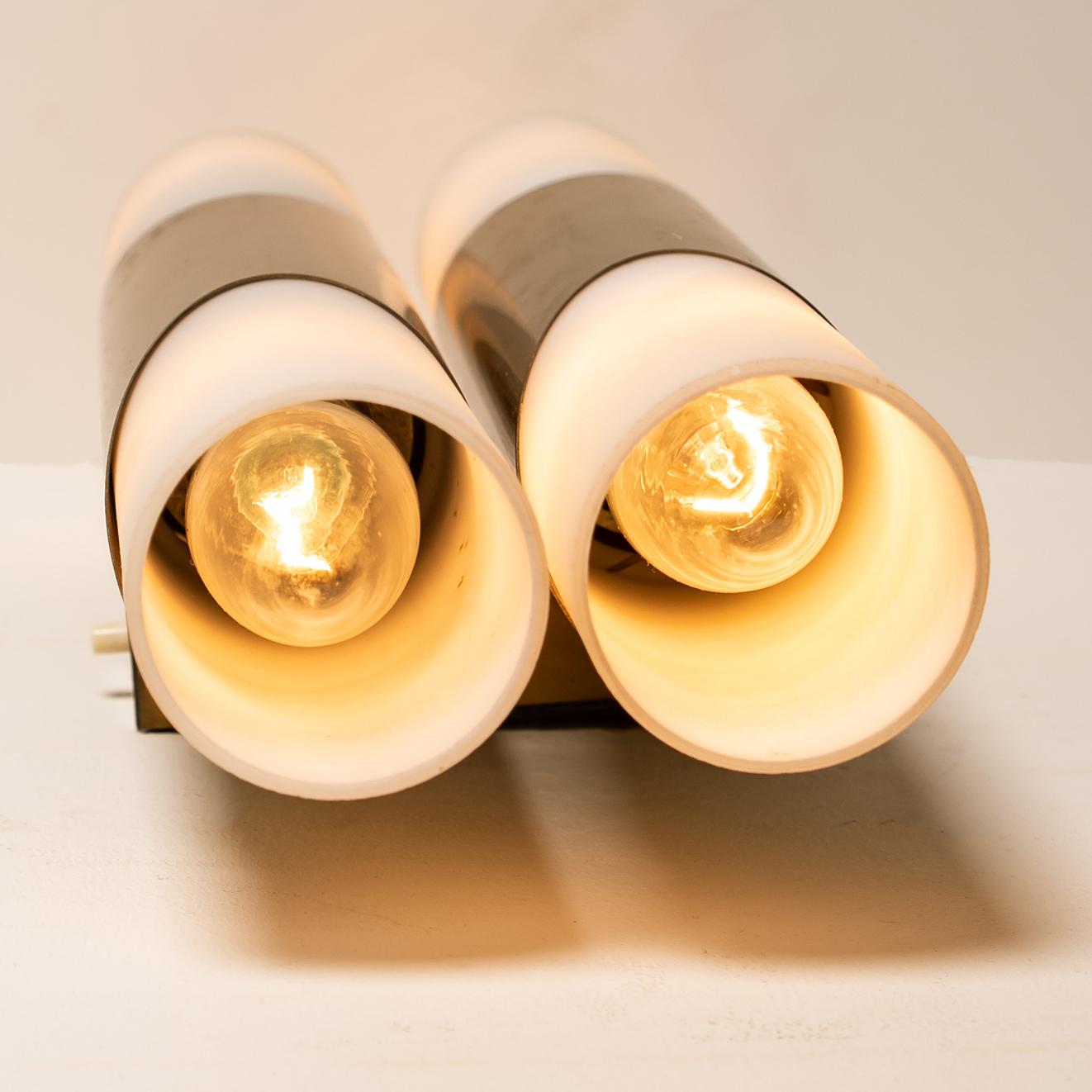 Four Wall Sconces or Wall Lights in the Style of RAAK Amsterdam, 1970 For Sale 1