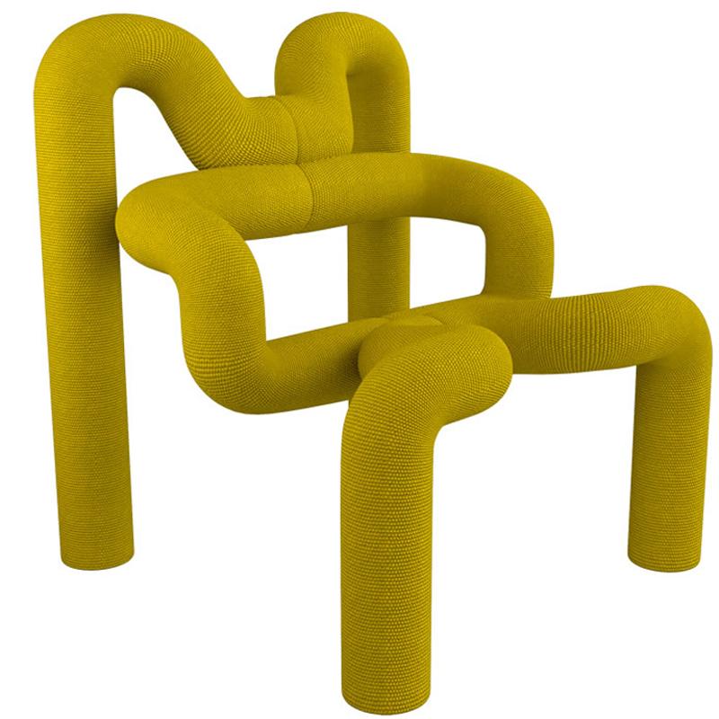 Pair of Iconic Yello Lounge Chairs by Terje Ekstrom, Norway, 1980s 1