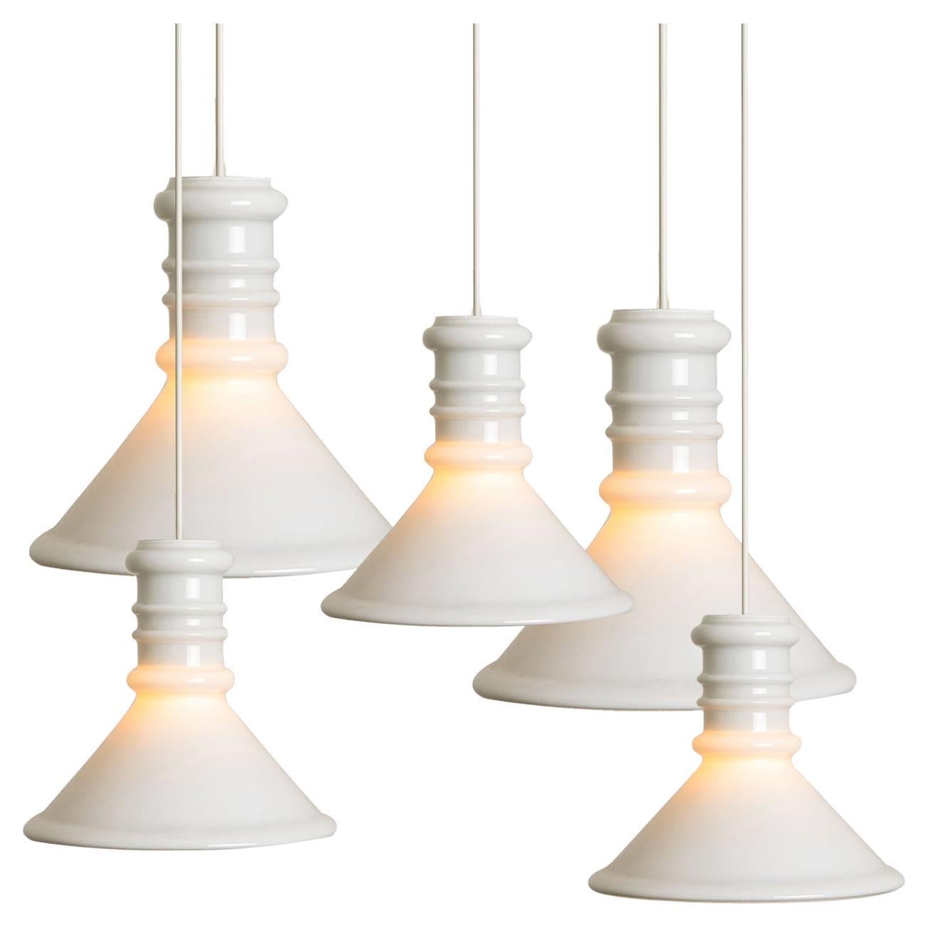 1 des 7 lampes suspendues Danische, 1970 en vente