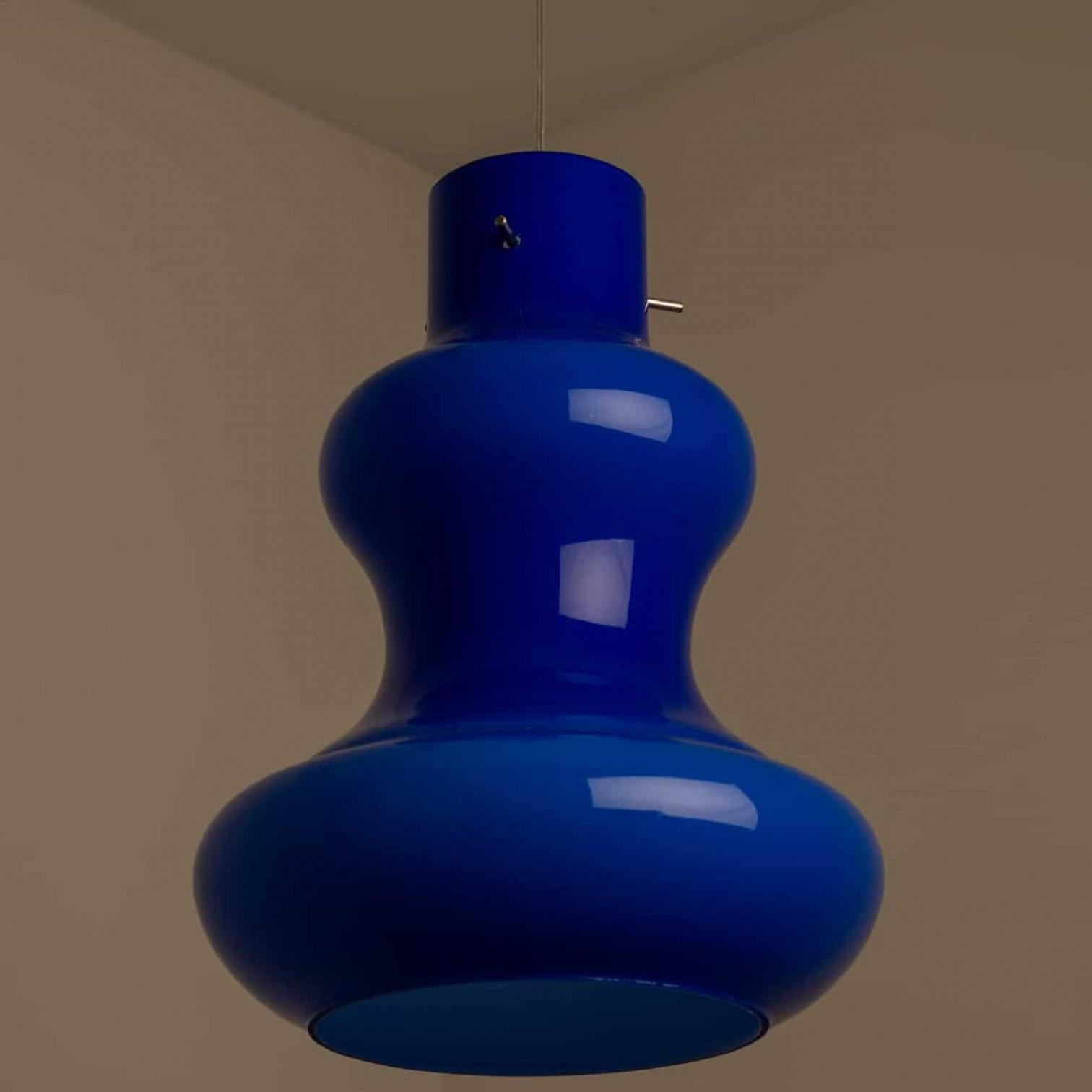 Italiano Diverse lampade a sospensione in vetro di Murano di Massimo Vignelli per Venini, 1960 in vendita