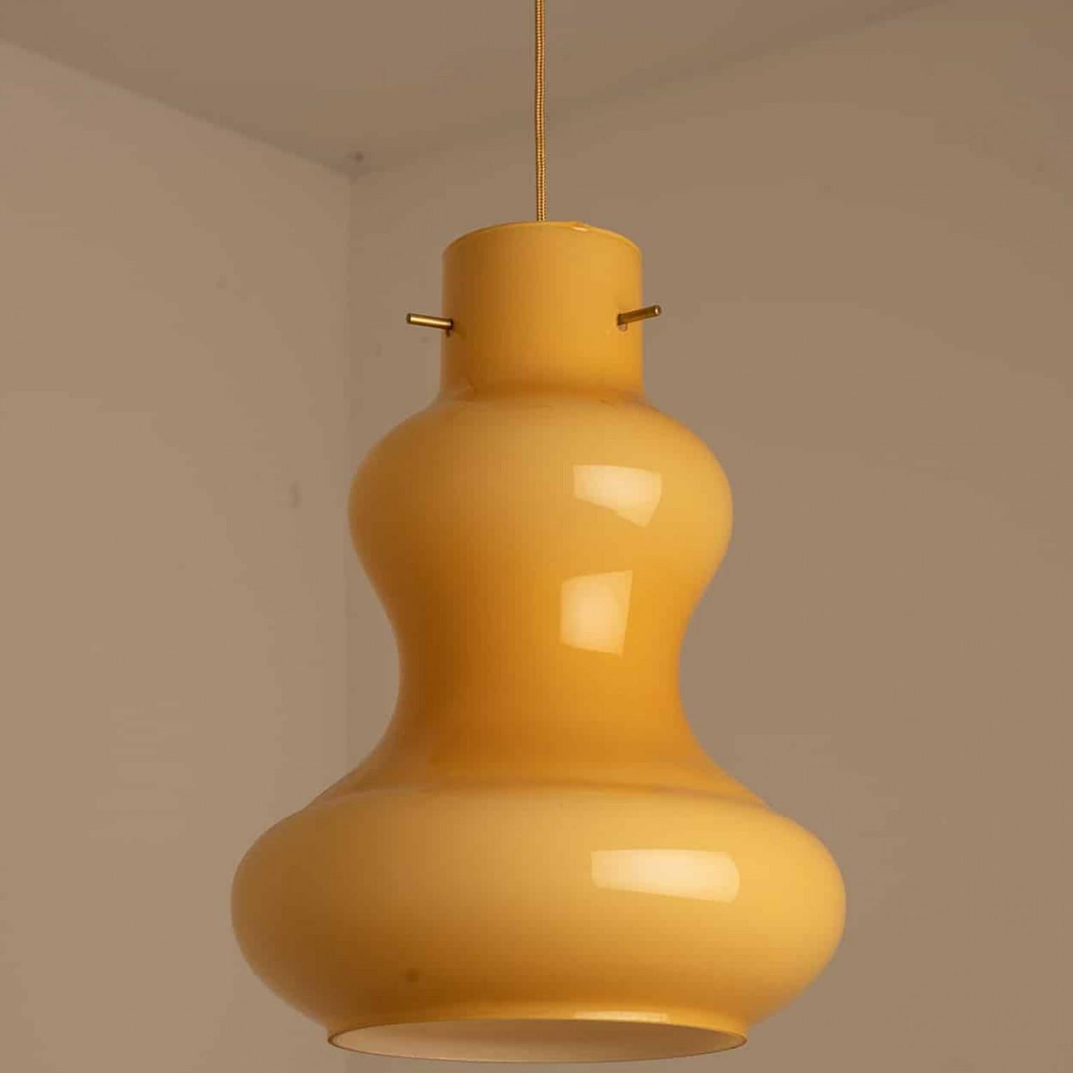 Diverse lampade a sospensione in vetro di Murano di Massimo Vignelli per Venini, 1960 in vendita 4