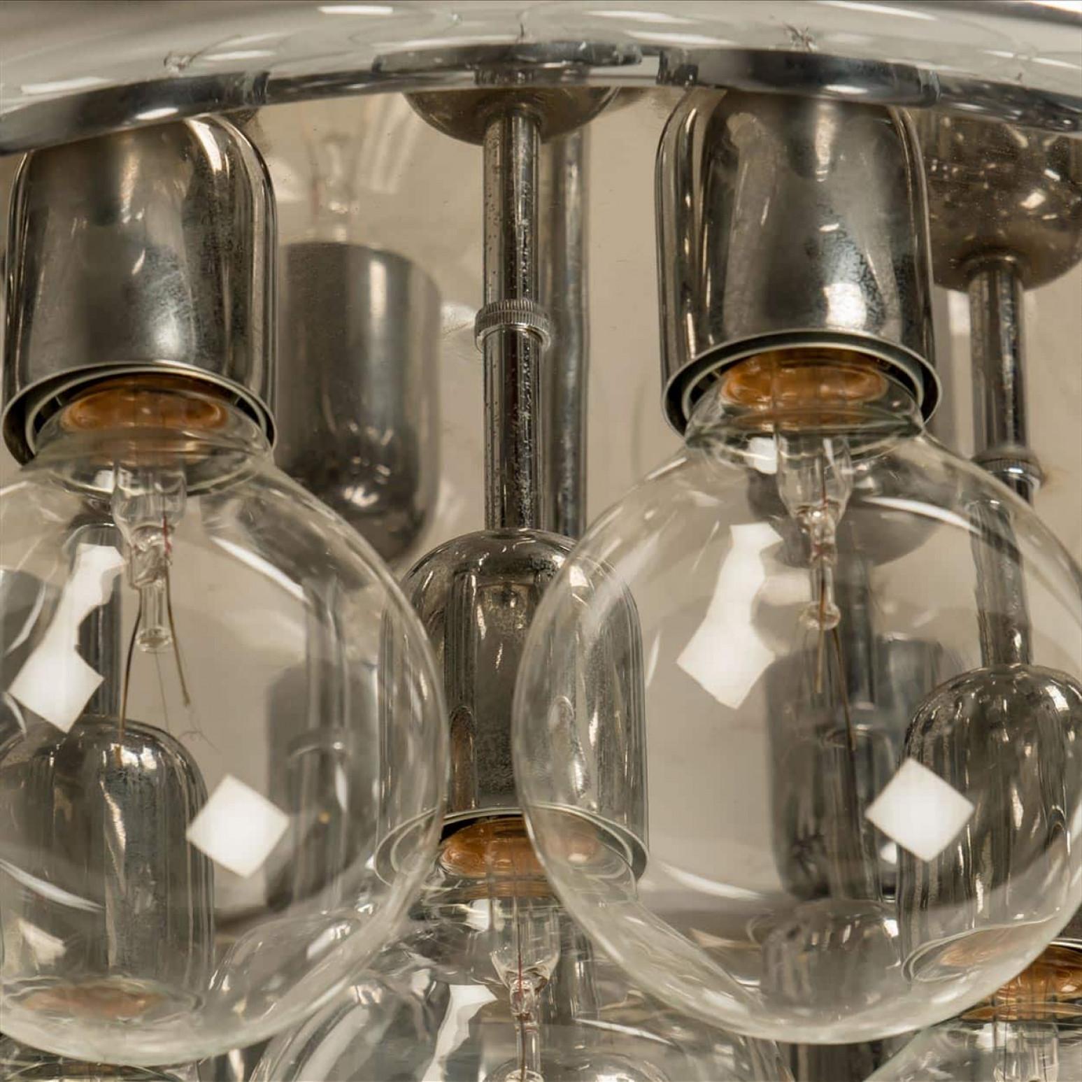 Large Wall or Ceiling Lamp in the style of Staff, 1970s For Sale 2
