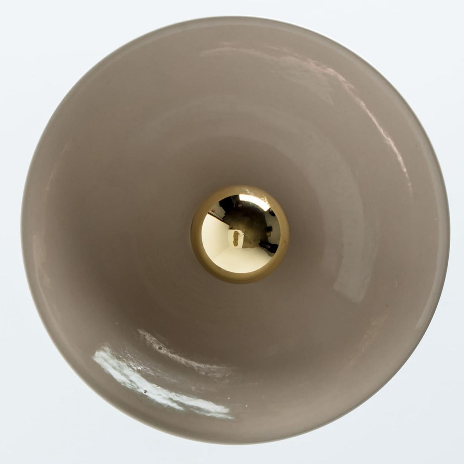 1 delle 2 lampade a sospensione in ceramica di Søholm Stentøj, anni '60/'70 in vendita 5