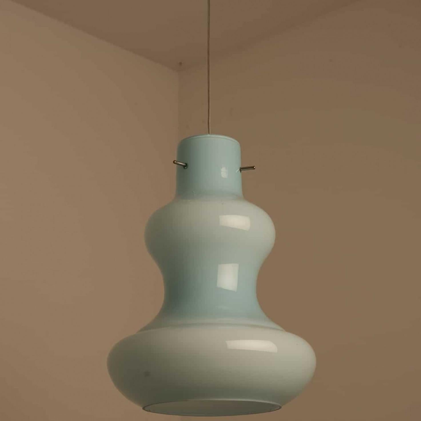 Varias lámparas colgantes de cristal de Murano de Massimo Vignelli para Venini, 1960 en venta 7