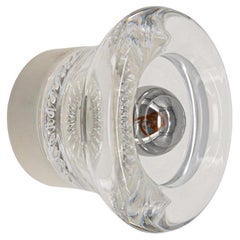 1 of the 10 Glass Wall Sconces/ Flush Mounts by Cosack Leuchten, 1970s