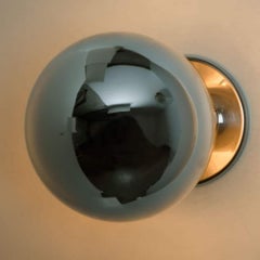One of the Six Wall Lamps/ Flush Mounts by Motoko Ishii for Staff, 1970s