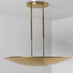 Florian Schulz XL Brass Pendant Lamp or Ceiling Fixture