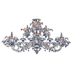 Exceptional and Rich Chandelier, Murano, Italy