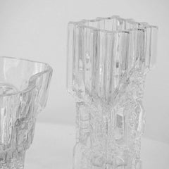 Ein Set großer „Tapio Wirkkala“-Glasvasen für Iittala, Finnland 1970