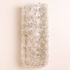 1 of the 6 Large Murano Glass Floral Wall Lights, Italy
