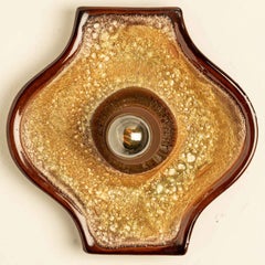 Several Oval Ceramic Wall Lights, 1970