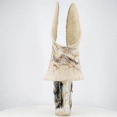 Gorgeous Table Lamp by Jeppe Hagedorn with Custom Made Lampshade, Denmark 1960s