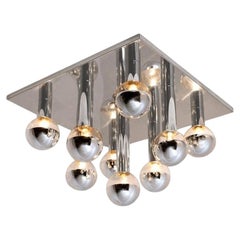1 of the 6 Extra Large Wall or Ceiling Lamp by Motoko Ishii for Staff, 1970s