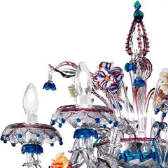 Exceptional and Rich Chandelier, Murano, Italy