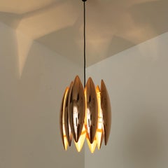 1 of the 2 'Kastor' Metal Pedants from Jo Hammerborg voor Fog en Mørup, 1960