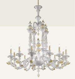 Exceptional and Rich Dolphin Chandelier, Murano, Italy