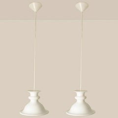 1 of the 3 Round Holmegaard Tivoli Hanging Lamps by Michael Bang, 1970