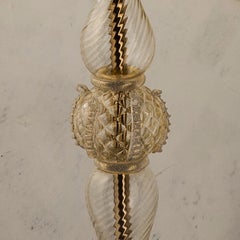Eccezionali e ricche lampade da parete di Signoretto, Murano
