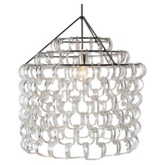 Lampada a sospensione Giogali di Angelo Mangiarotti per Vistosi, Italia, anni '60