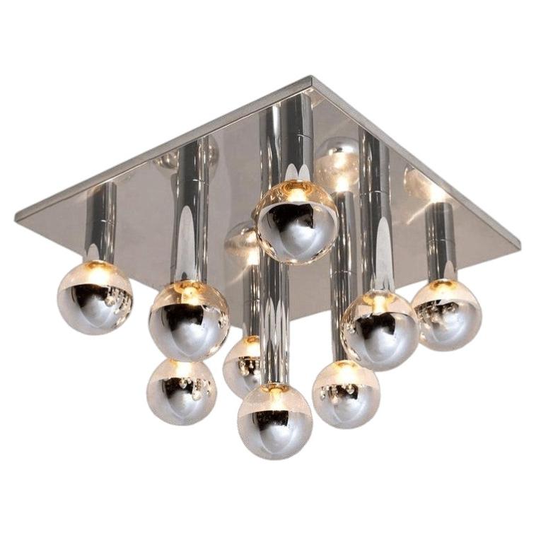 1 des 6 Extra Large Wall or Ceiling Lamp by Motoko Ishii for Staff, 1970 en vente