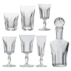 Juego de 36 Piezas de Cristal Exquise Baccarat Polignac, Francia, 1950