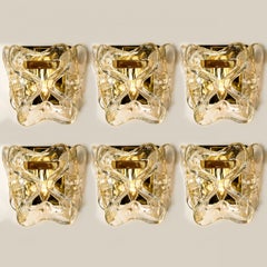 Several Kalmar Wall Sconces or Lights Model "Catena" by J.T. Kalmar, Austria