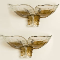 Pair of Extra Large J.T. Kalmar Wall Lights, 1970