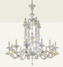 Exceptional and Rich Dolphin Chandelier, Murano, Italy