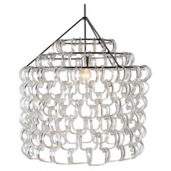 Giogali Pendant Light by Angelo Mangiarotti for Vistosi, Italy 1960s