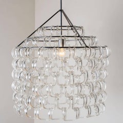 Giogali Pendant Light by Angelo Mangiarotti for Vistosi, Italy 1960s