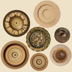 1 of the 7 Ceramic Wall Lights in the style of Axella, Denmark 1970
