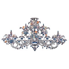 Exceptional and Rich Chandelier, Murano, Italy