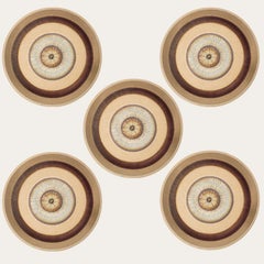 1 of the 5 Stunning Ceramic Wall Lights, Denmark, 1970