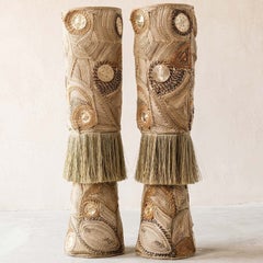 1 of the 2 Niraba Deepa Floor Lamps Sabai Grass, This and That